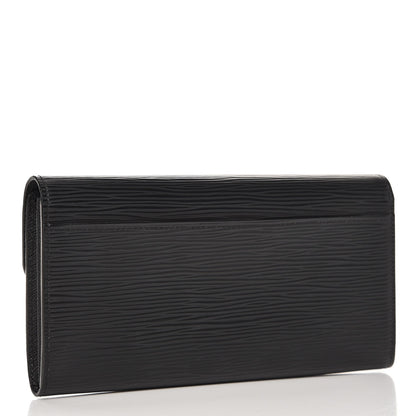 Louis Vuitton Epi Sarah Wallet NM Black 3 of 7