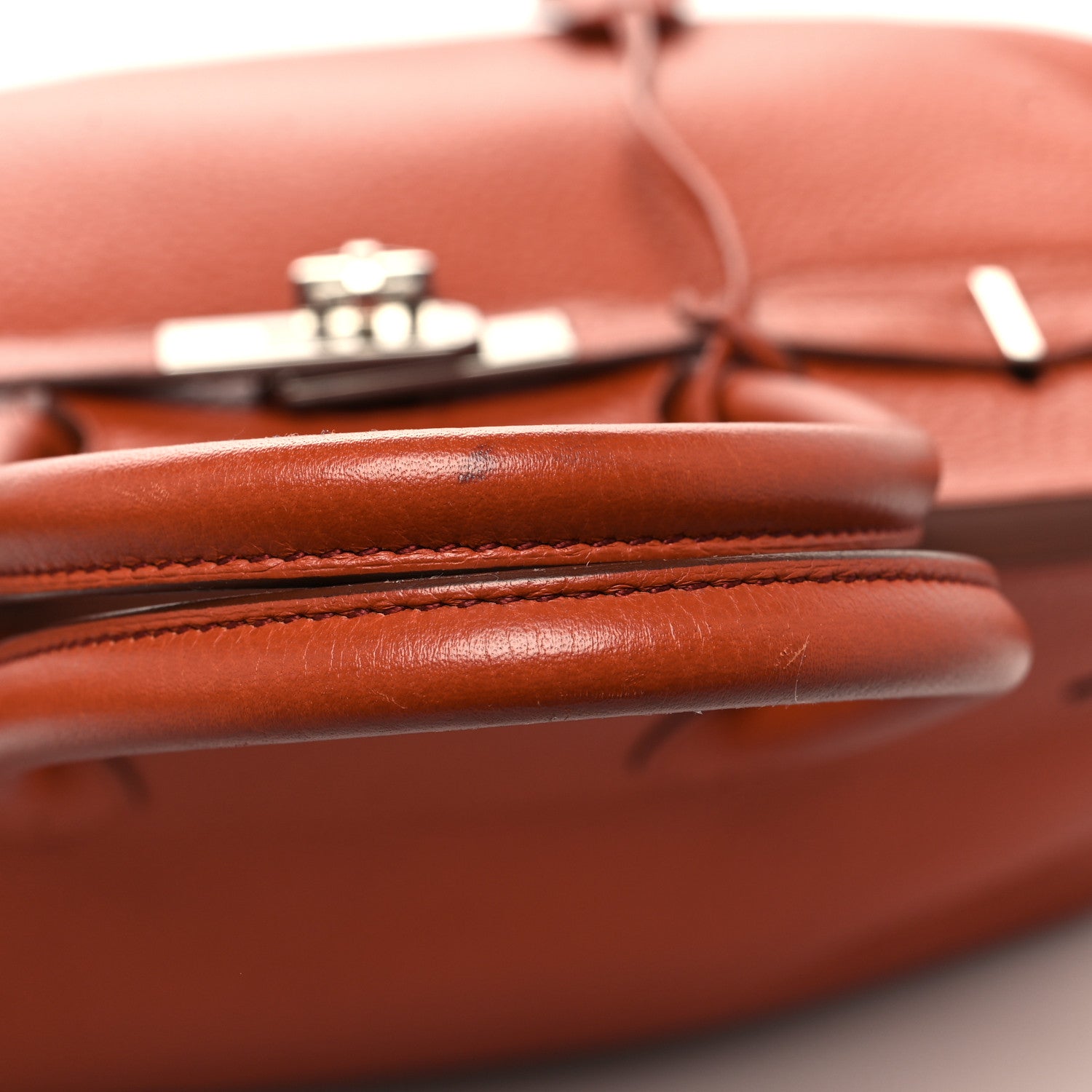 Hermes Taurillon Clemence Birkin 35 Brique 14 of 14