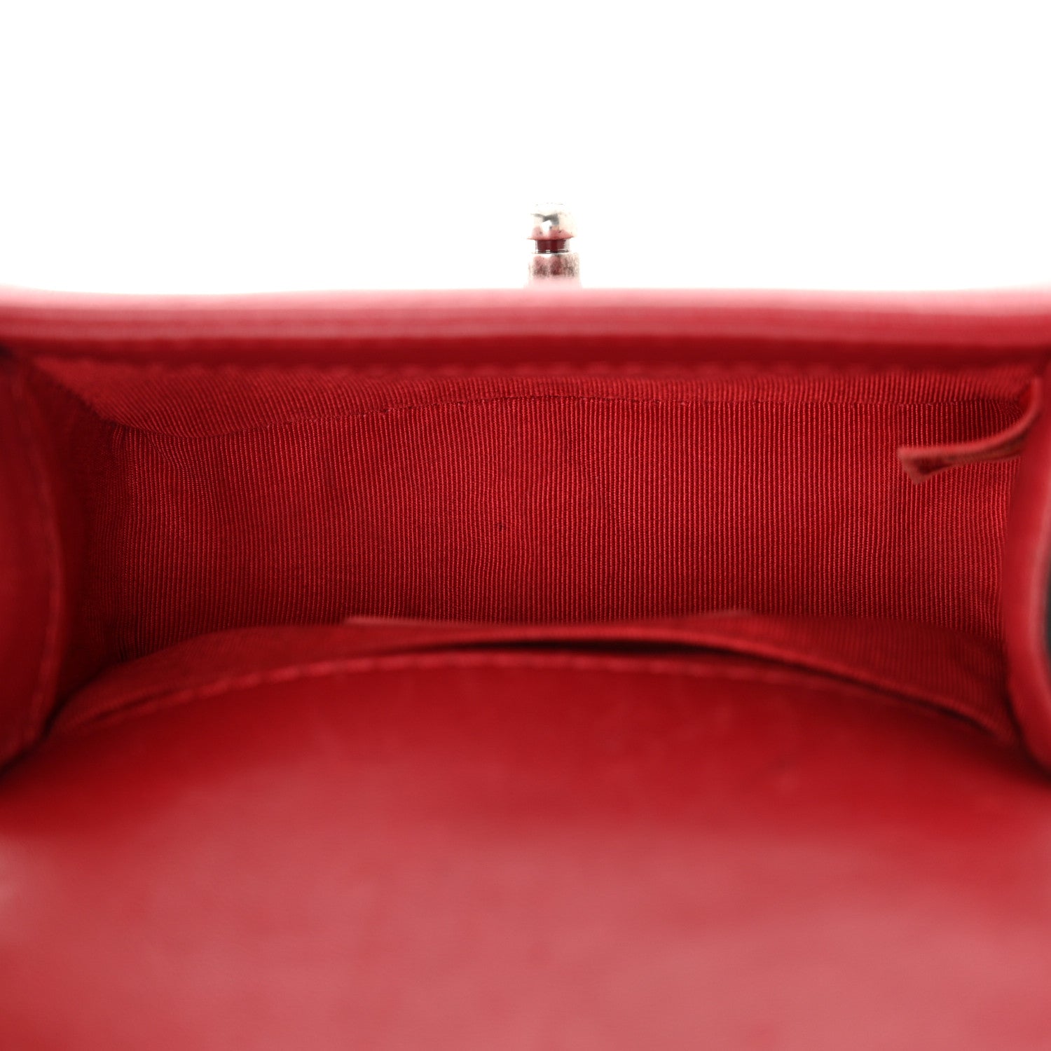 Chanel Calfskin Quilted Mini Boy Flap Black Red 5 of 18