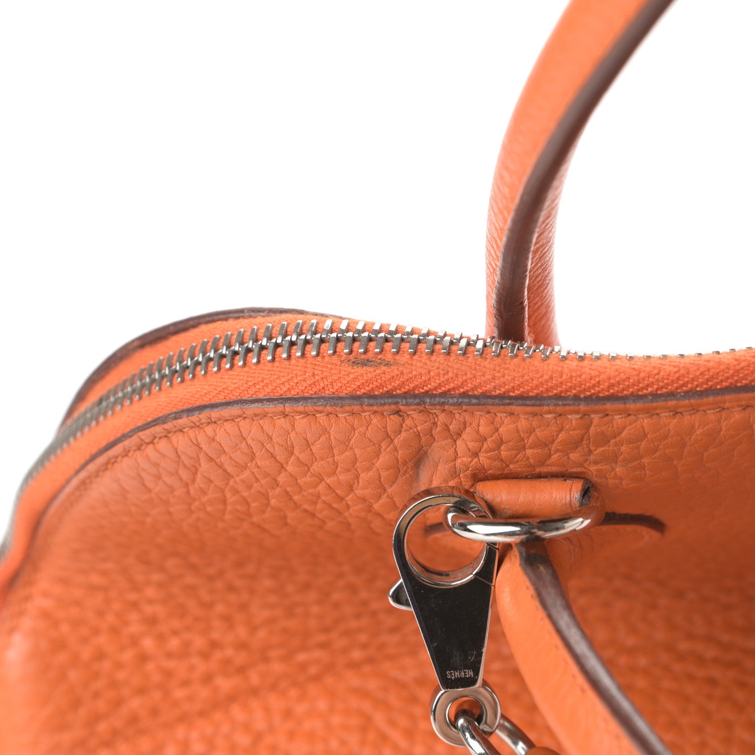 Hermes Taurillon Clemence Bolide 31 Orange 12 of 16