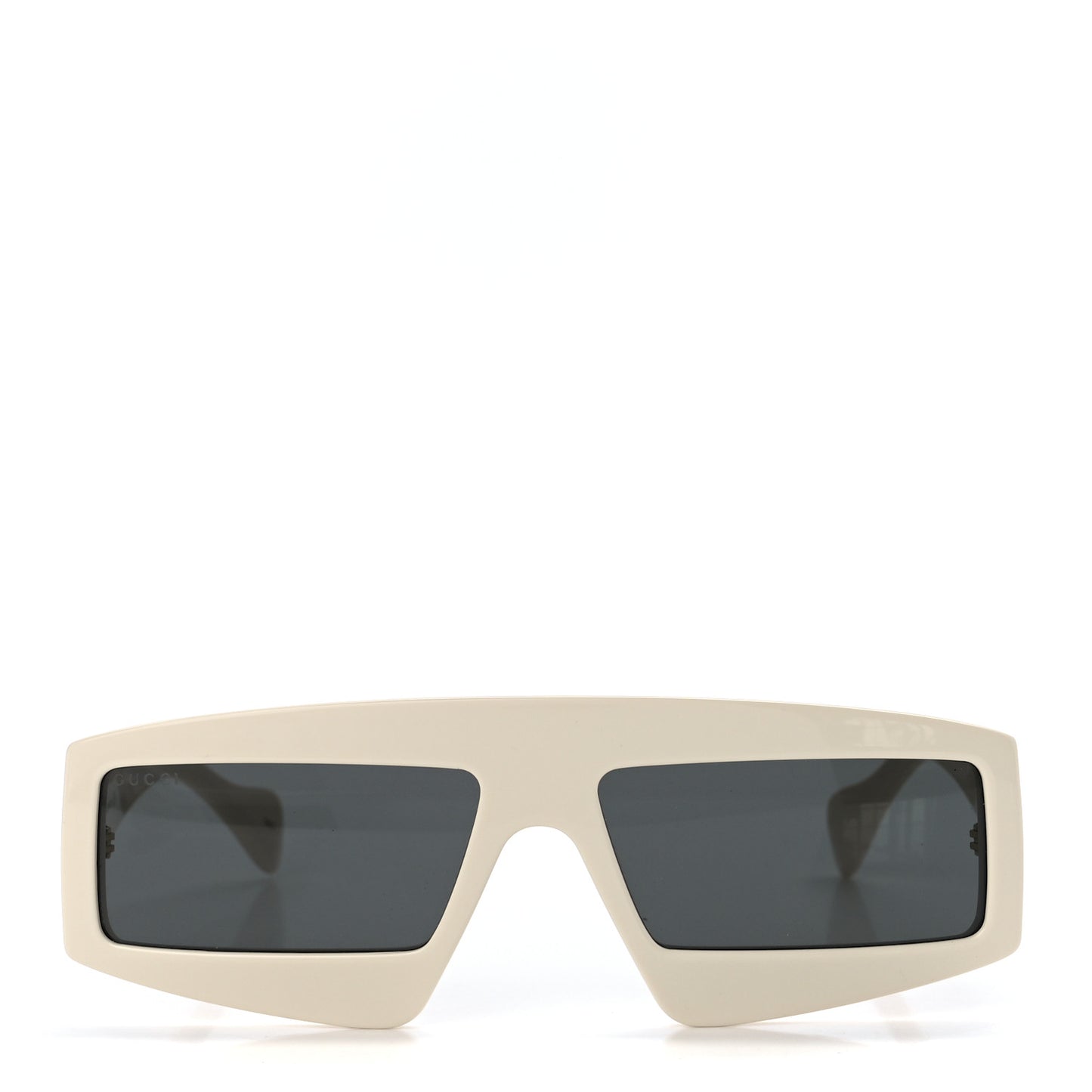 Acetate Shield Sunglasses GG0358S White