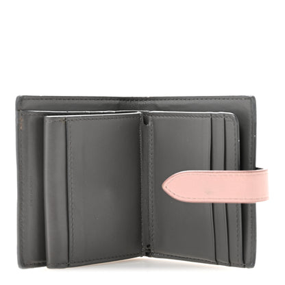Celine Grained Calfskin Medium Multifunction Strap Wallet Grey Vintage Pink 5 of 11