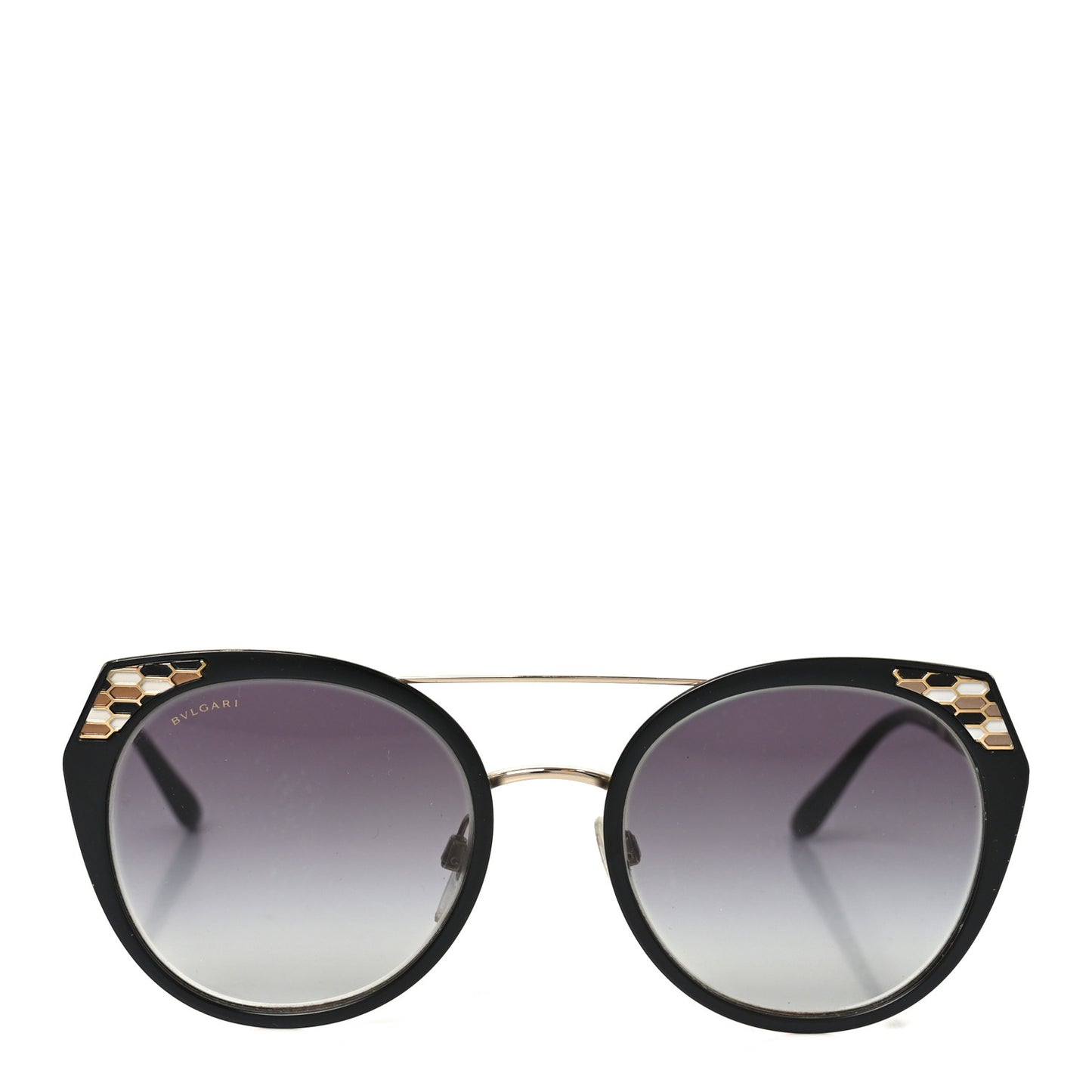 Serpenti 6095 Sunglasses Black Gold