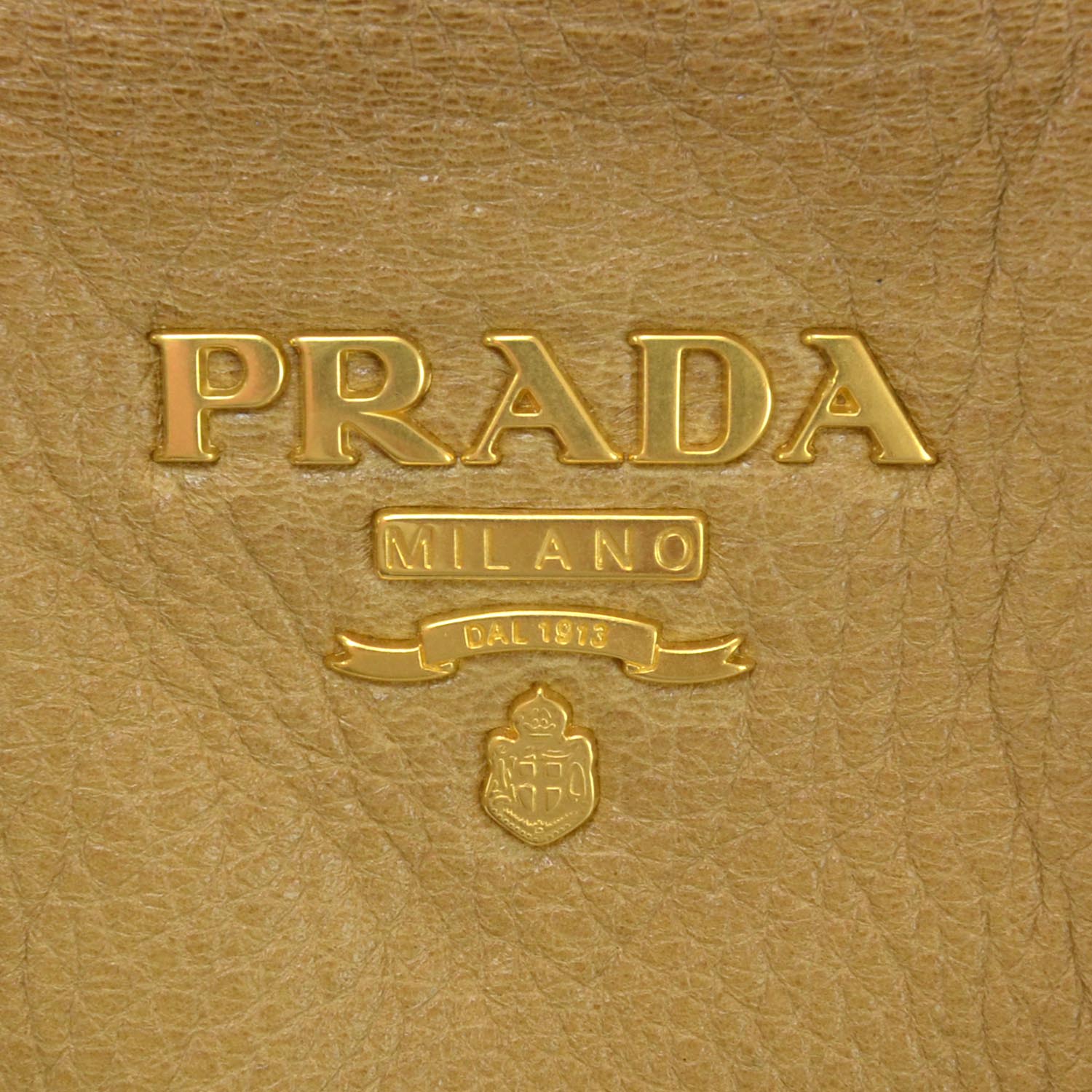 Prada Cervo Antik Dome Satchel Naturale 5 of 8