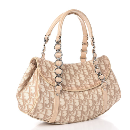 Christian Dior Monogram Romantique Trotter Bag Rose 3 of 7
