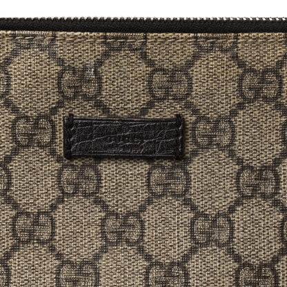 Gucci GG Supreme Monogram Cosmetic Case Brown 16 of 18