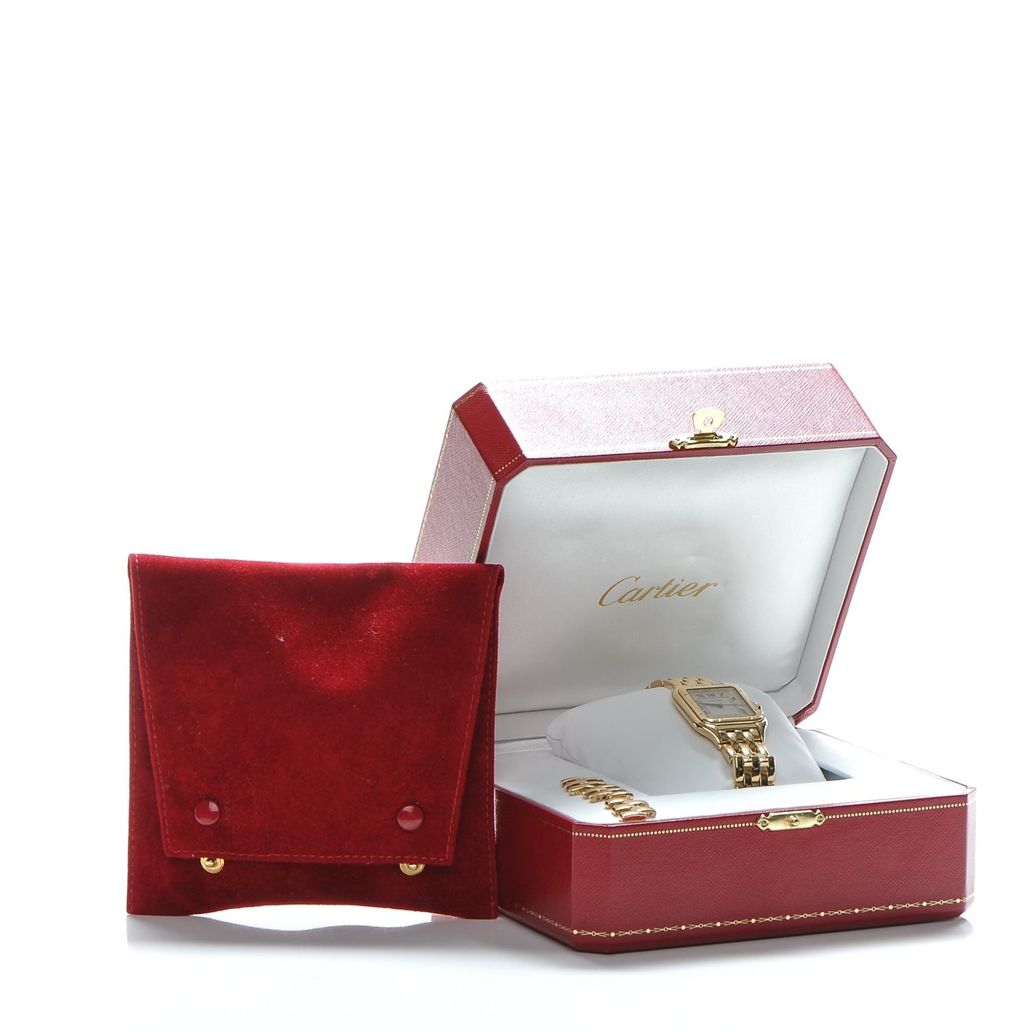 18K Yellow Gold 27mm Panthere Quartz Watch