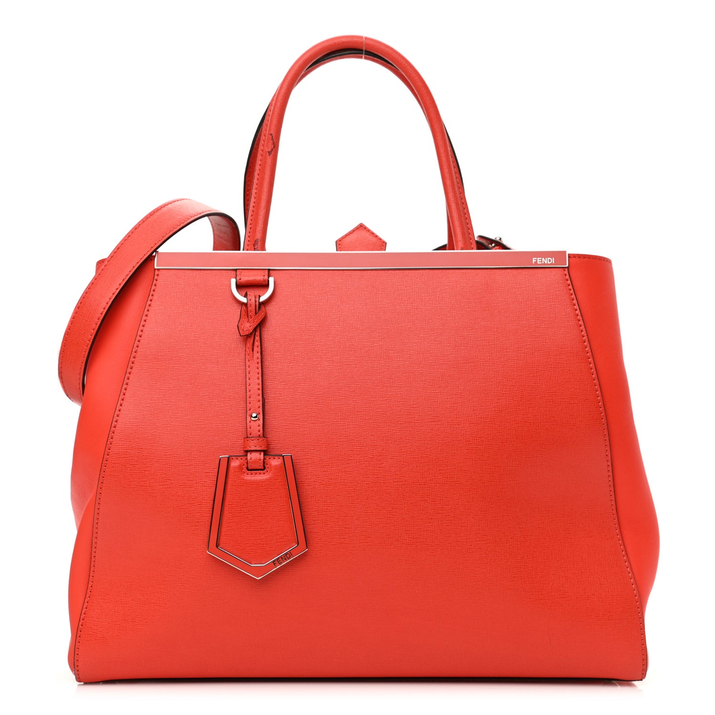 Vitello Elite Regular 2Jours Tote Papavero