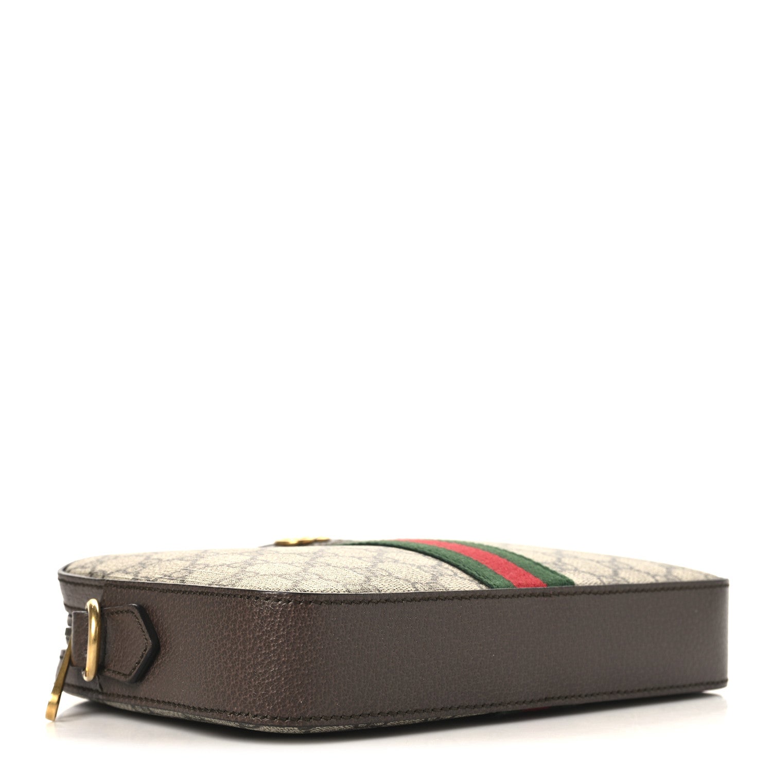 Gucci GG Supreme Monogram Textured Dollar Calfskin Web Ophidia