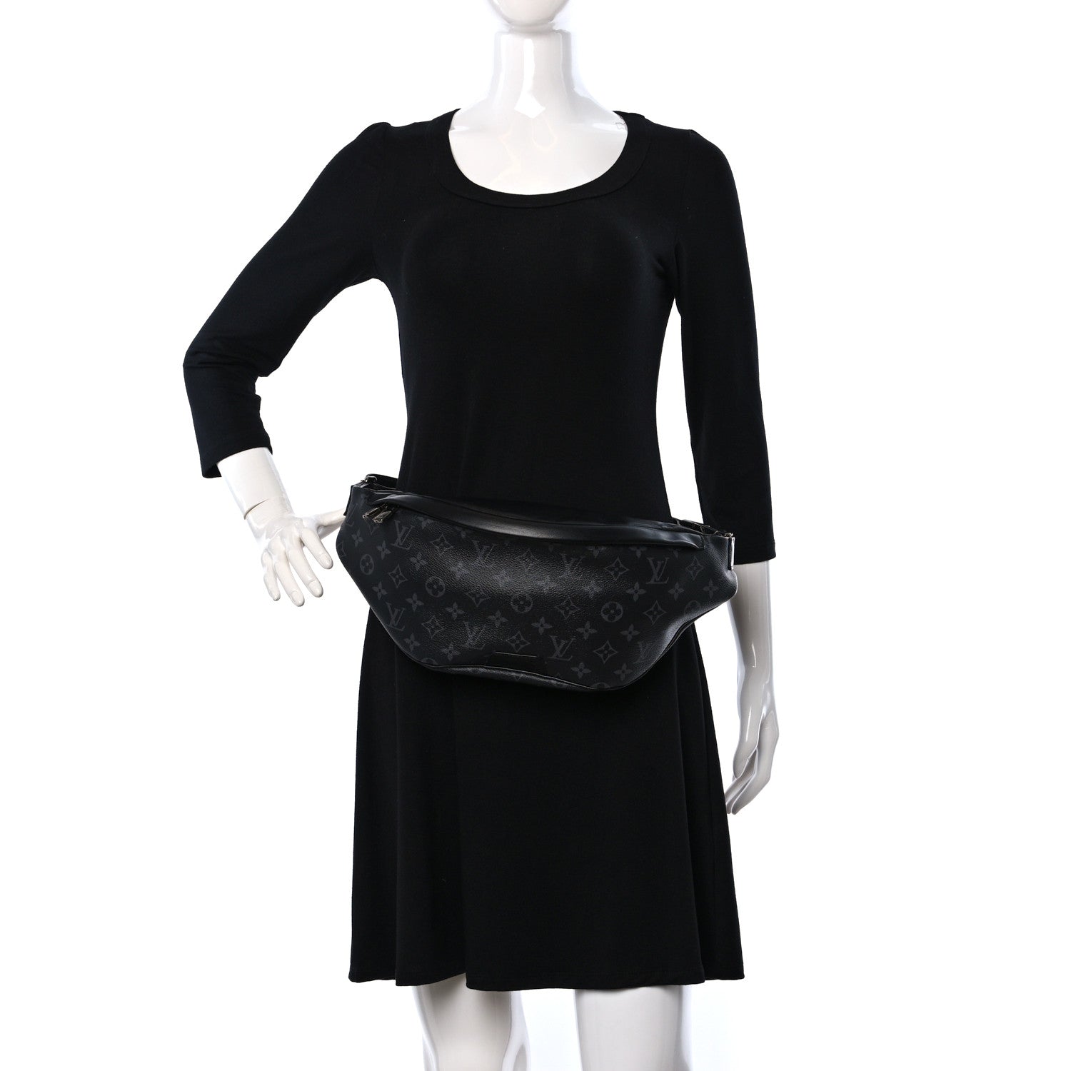 Louis Vuitton Monogram Eclipse Discovery Bumbag 2 of 8