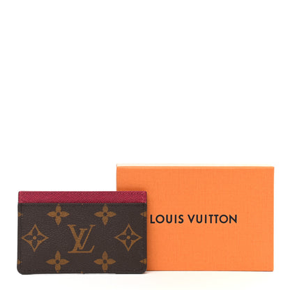 Louis Vuitton Monogram Card Holder Fuchsia 7 of 7