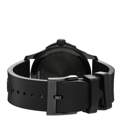 Gucci PVD Stainless Steel Rubber 38mm G-Timeless Angry Cat Quartz Watch Black 3 of 4