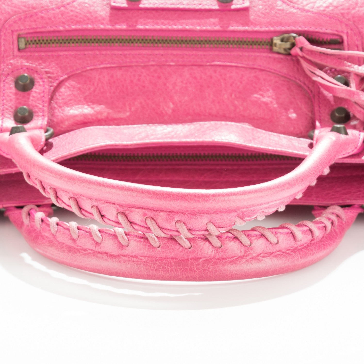 Balenciaga Agneau Classic Hardware Velo Cyclamen Fucsia 4 of 16