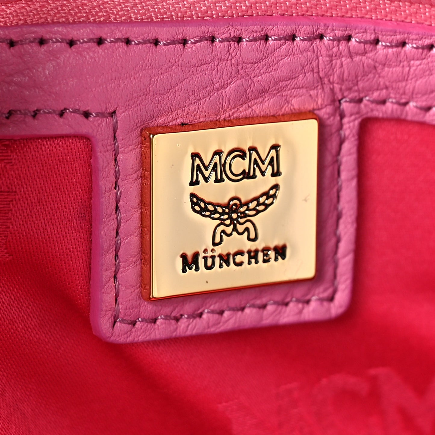 Visetos Medium Sprinkle Stud Stark Backpack Pink