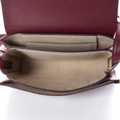 Chloe Suede Calfskin Small Faye Shoulder Bag Plum Purple 5 of 8