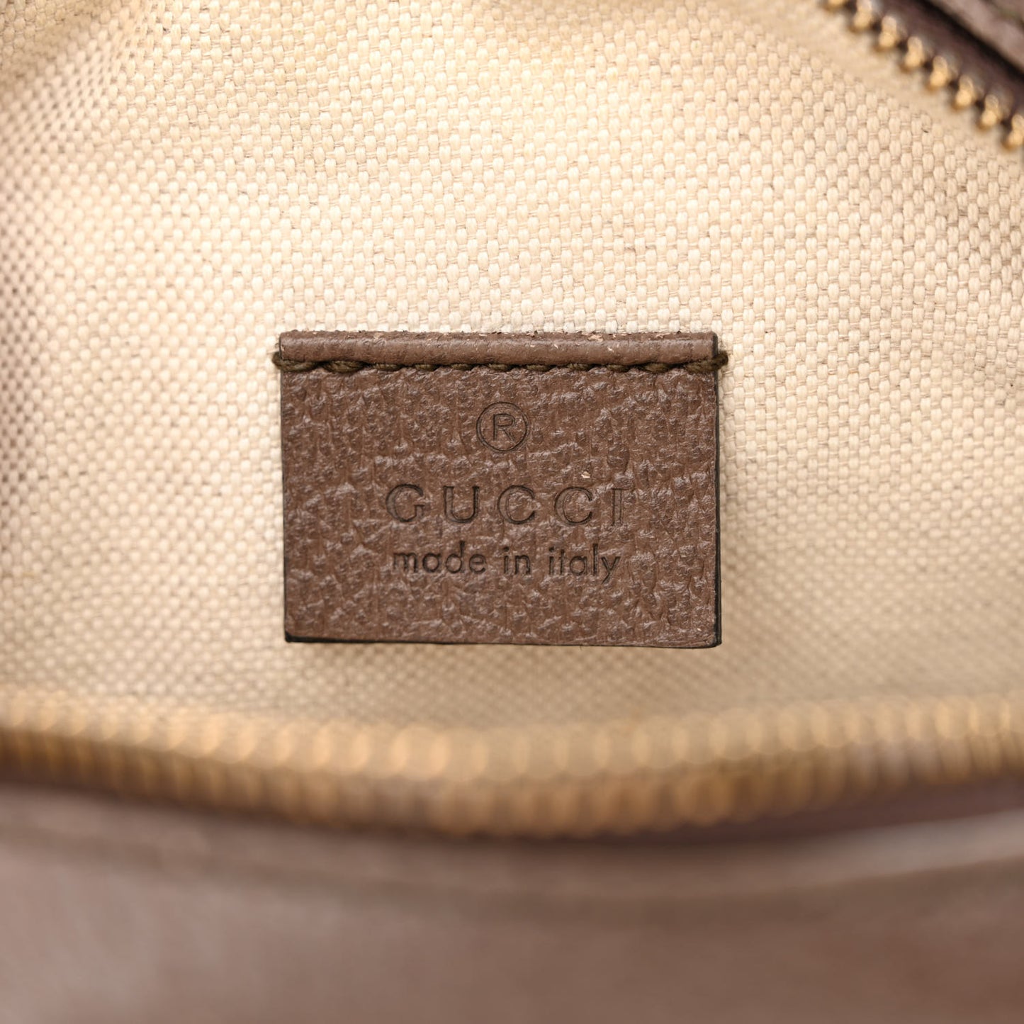 GG Supreme Monogram Web Mini Ophidia Messenger Brown