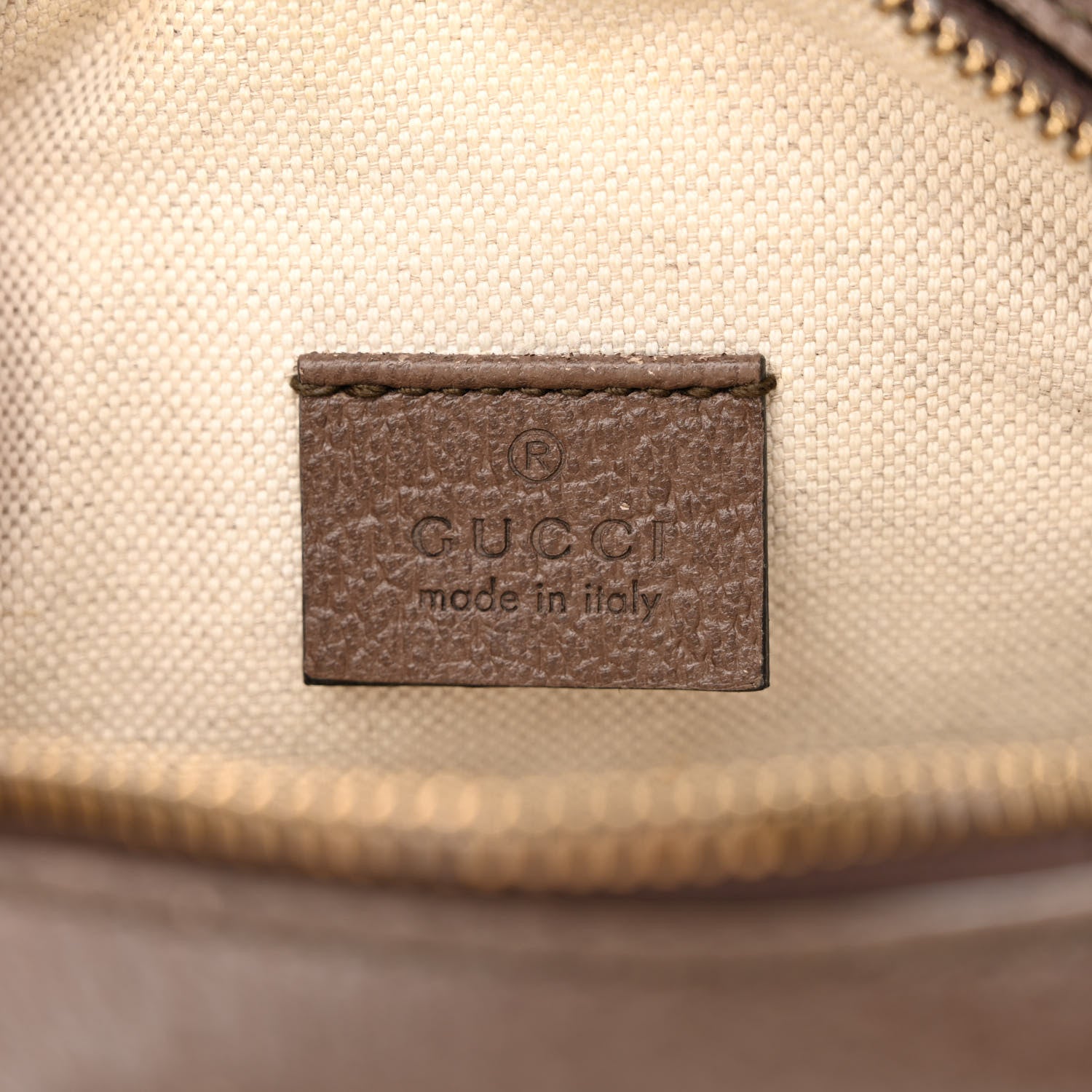 Gucci GG Supreme Monogram Web Mini Ophidia Messenger Brown 6 of 10