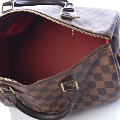 Louis Vuitton Damier Ebene Speedy 30 5 of 10