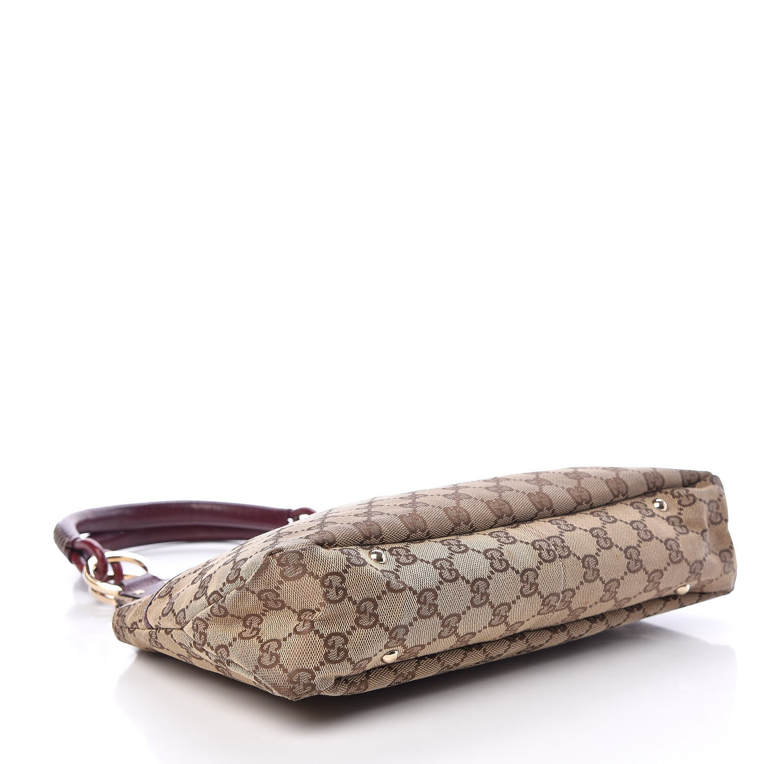 Gucci Monogram Shoulder Bag Red 4 of 14
