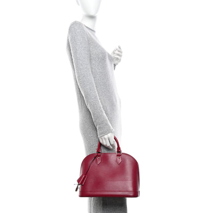 Louis Vuitton Epi Alma PM Fuchsia 3 of 11
