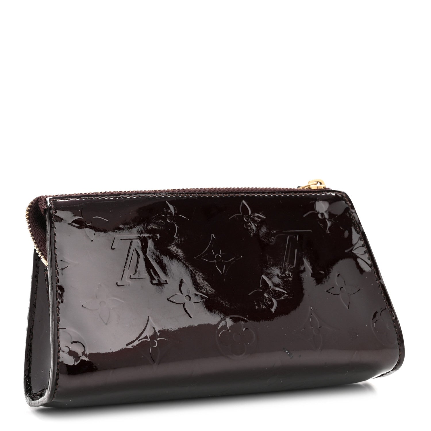 Louis Vuitton Vernis Trousse Cosmetic Pouch Amarante 3 of 10