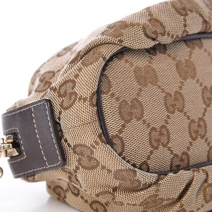 Gucci Monogram Medium Bamboo Cosmetic Case Dark Brown 8 of 9