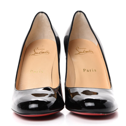 Christian Louboutin Patent Cadrilla 70 Pumps 36 Black 2 of 9