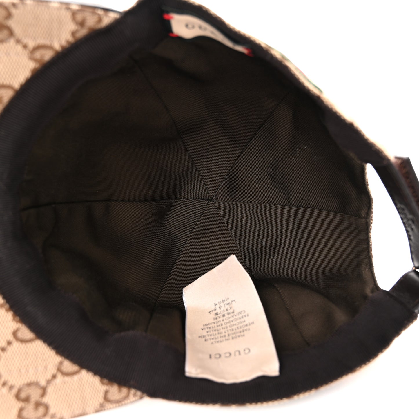 Monogram Web Baseball Hat S Beige Cocoa