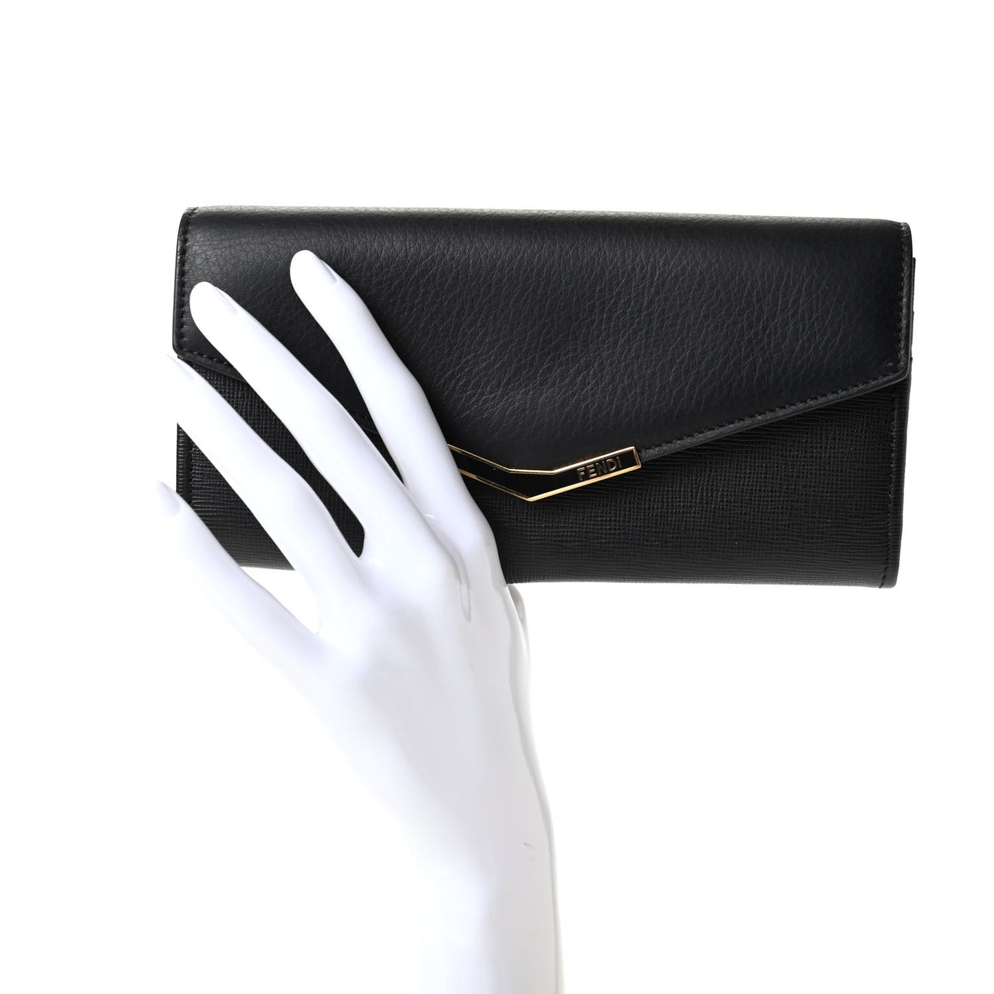 Vitello Elite Flamingo 2Jours Continental Wallet Black