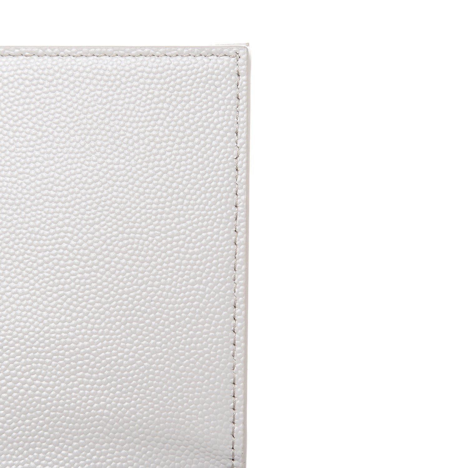 Saint Laurent Grain De Poudre Small Classic Monogram Kate Tassel Chain Wallet Icy White 10 of 10
