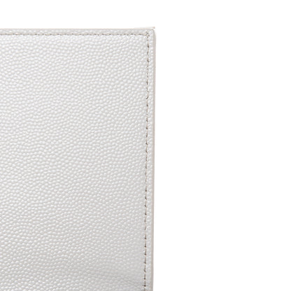 Saint Laurent Grain De Poudre Small Classic Monogram Kate Tassel Chain Wallet Icy White 10 of 10