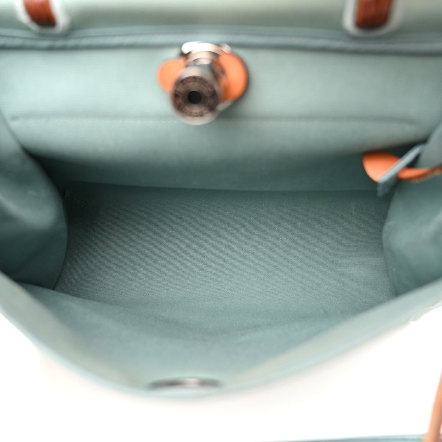 Hermes Vache Hunter Toile Herbag Zip 31 PM 6 of 14