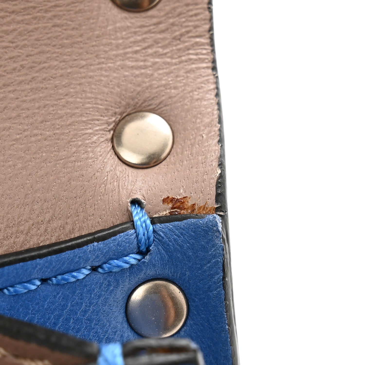 Valentino Garavani Nappa Small Rockstud Wristlet Clutch Light Sapphire 8 of 10