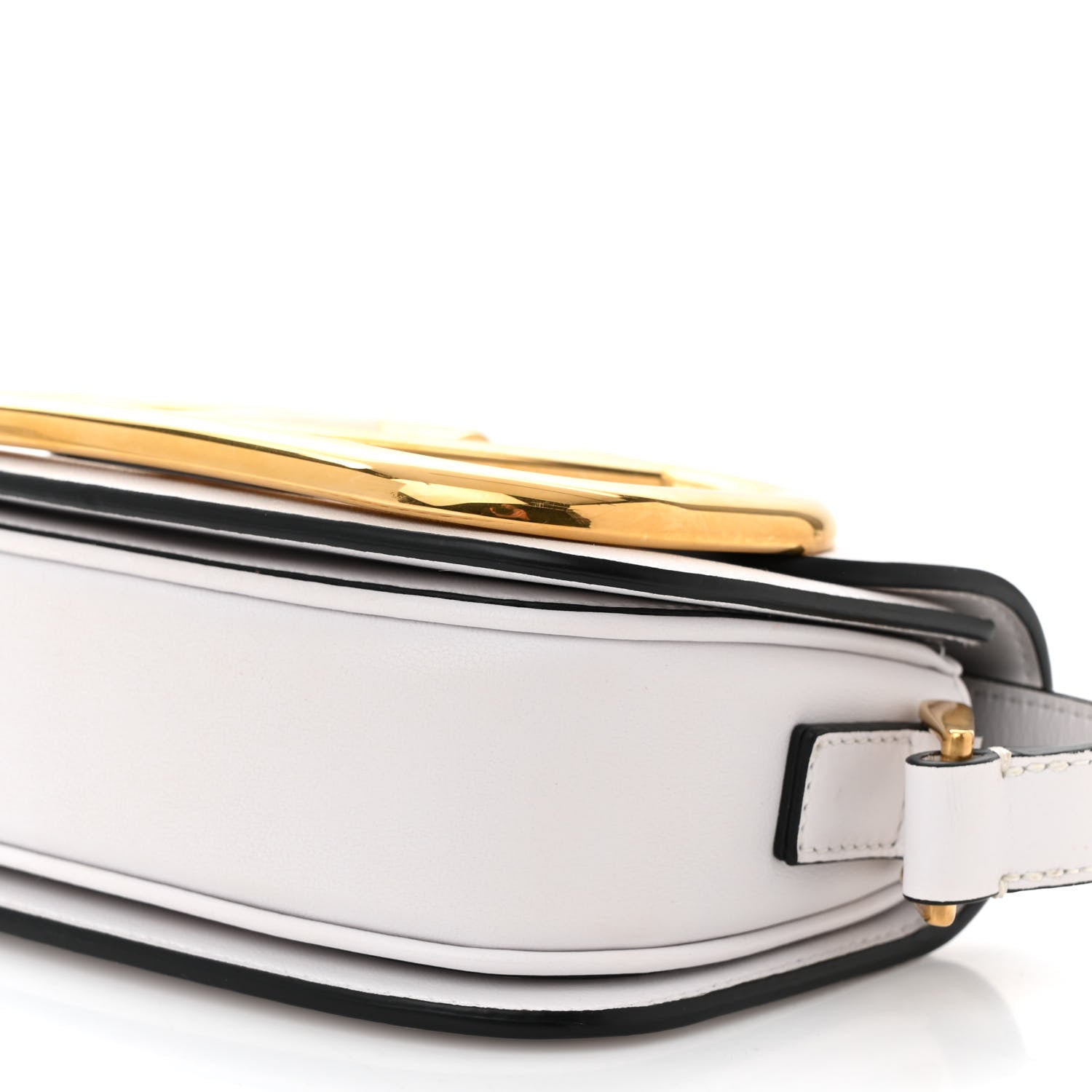 Valentino Garavani Calfskin Small Supervee Crossbody Bag Optic White 9 of 10