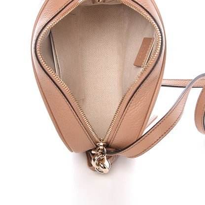 Gucci Pebbled Calfskin Small Soho Disco Bag Camelia 5 of 8