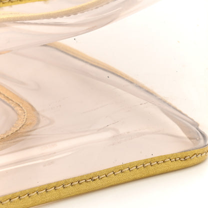 Chanel Metallic Lambskin PVC Medium Naked Flap Gold 12 of 12