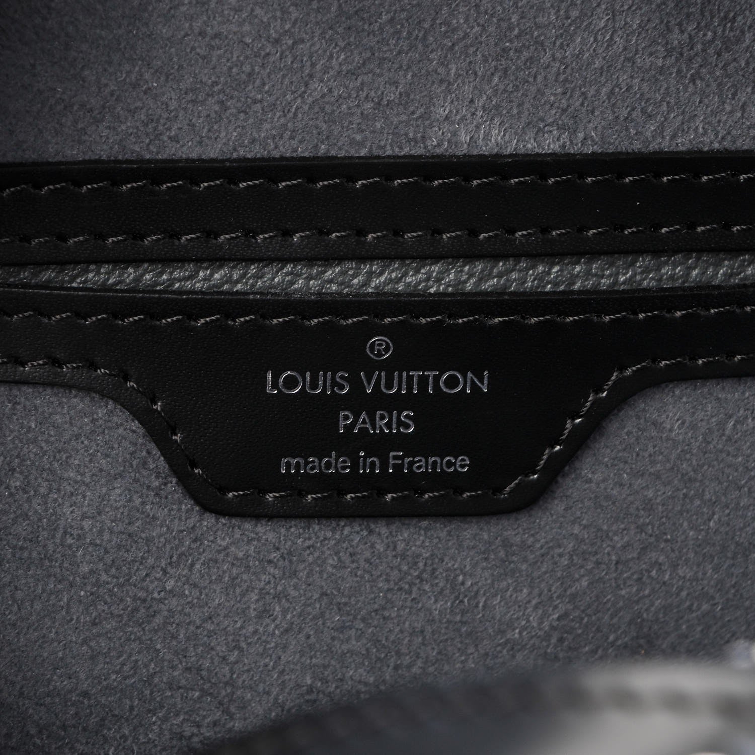 Louis Vuitton Epi Mabillon Backpack Black 6 of 7
