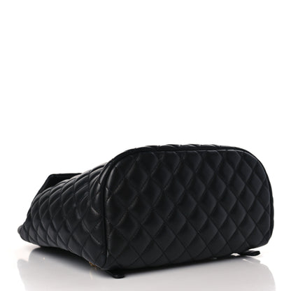 Chanel Lambskin Quilted Large Urban Spirit Backpack Black 4 of 8