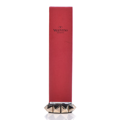 Valentino Garavani Calfskin Macro Rockstud Bracelet Black 6 of 6