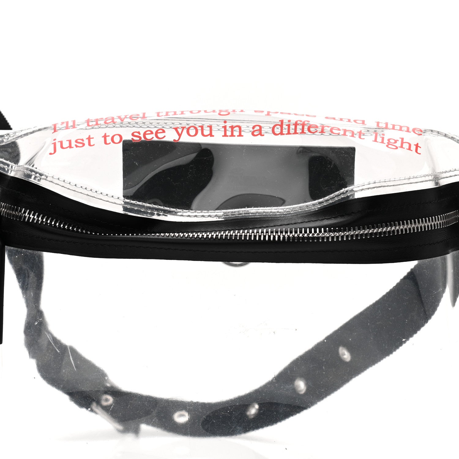 Valentino Garavani PVC VLTN Belt Bag Black 8 of 12