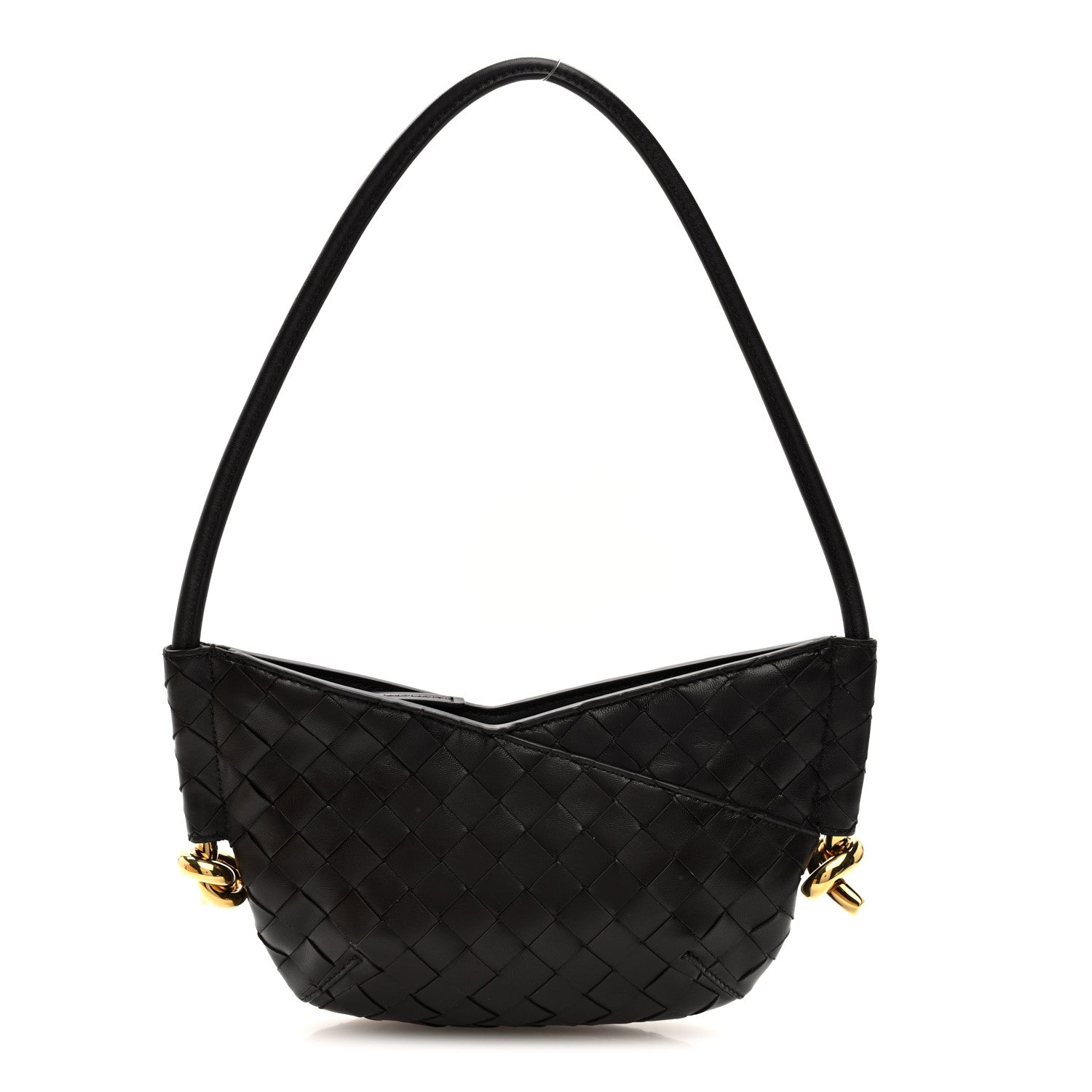 Bottega Veneta Nappa Intrecciato Mini Solstice Shoulder Bag Fondant 1 of 9