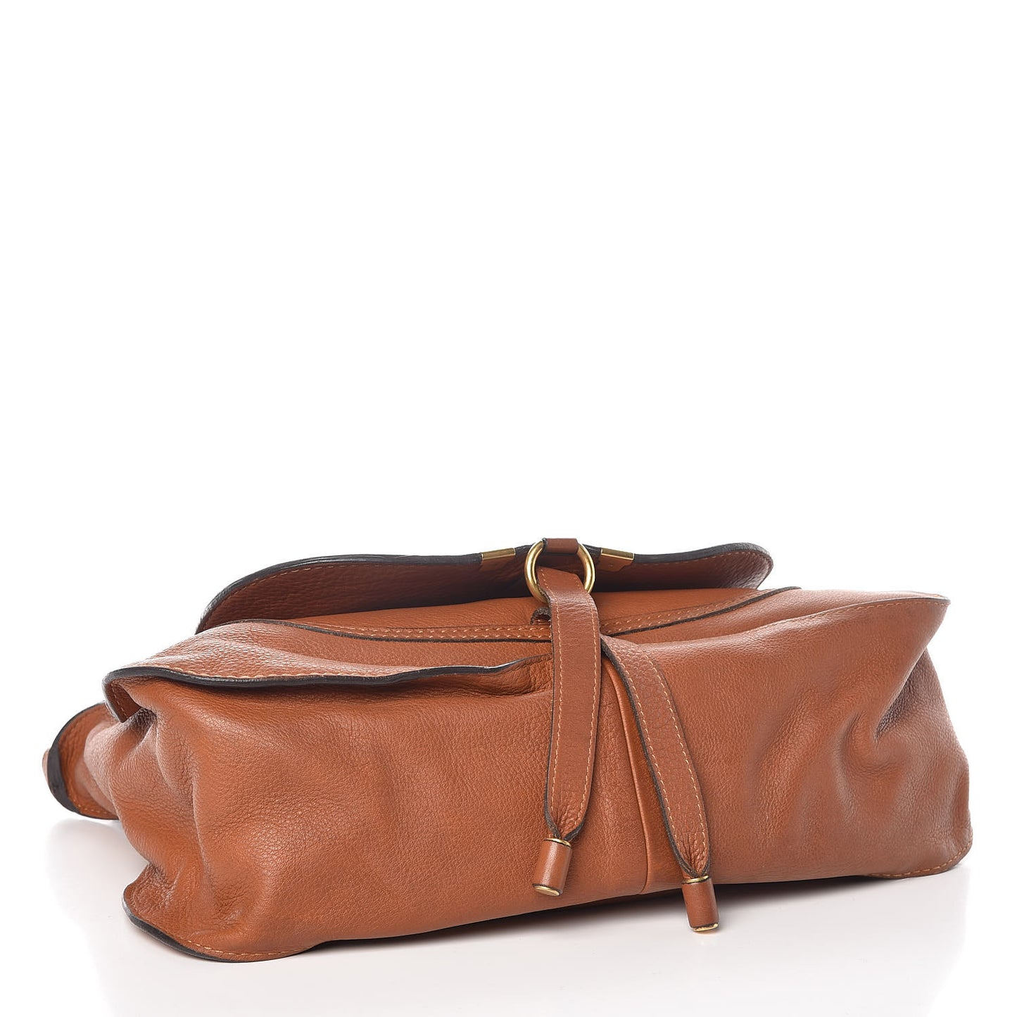Calfskin Medium Marcie Satchel Tan