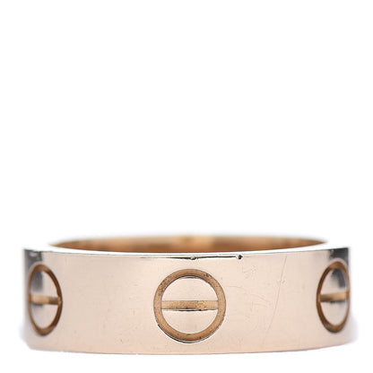 Cartier 18K Pink Gold 5.5mm LOVE Ring 50 5.25 1 of 6