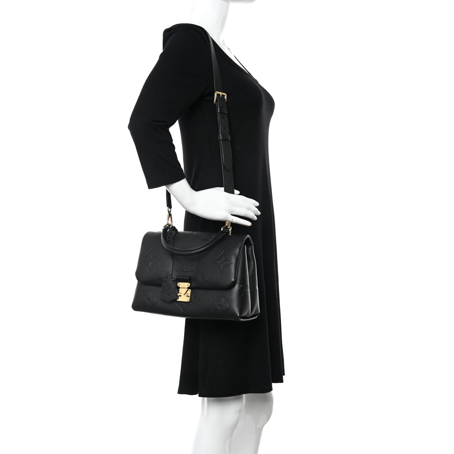 Empreinte Monogram Giant Madeleine MM Black