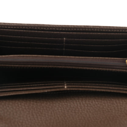Gucci GG Supreme Monogram Web Ophidia Wallet On Chain Brown 5 of 11