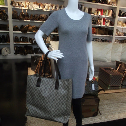 Gucci Coated Canvas Large Monogram Tote 2 of 11