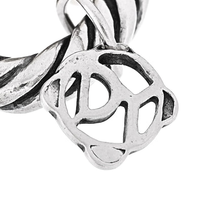 David Yurman Sterling Silver 18K Yellow Gold 12mm Large Oval Link Bracelet 4 of 4