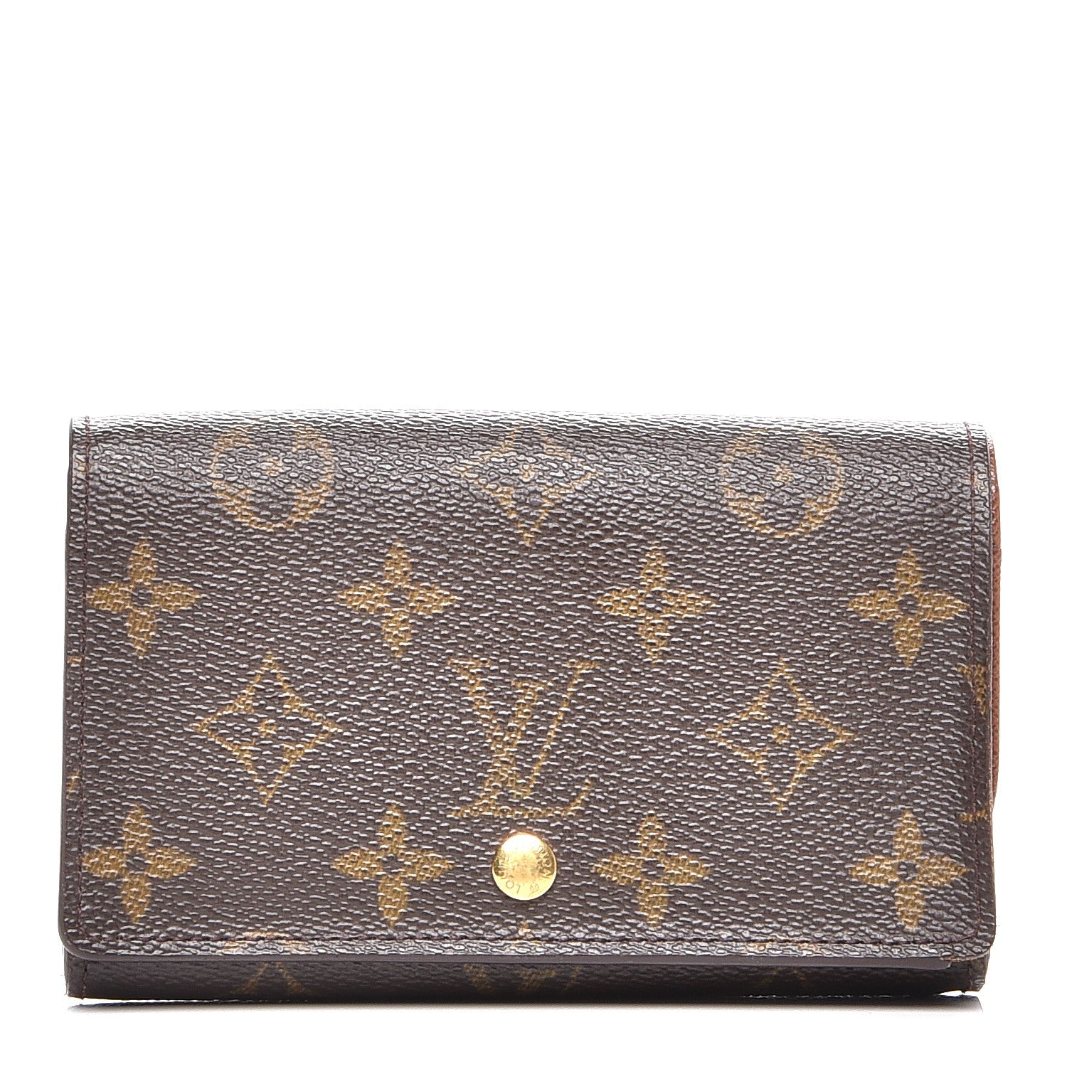 Louis Vuitton Monogram Porte-Monnaie Tresor Wallet 1 of 7