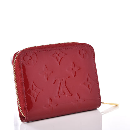 Louis Vuitton Vernis Zippy Coin Purse Pomme D'Amour 2 of 8
