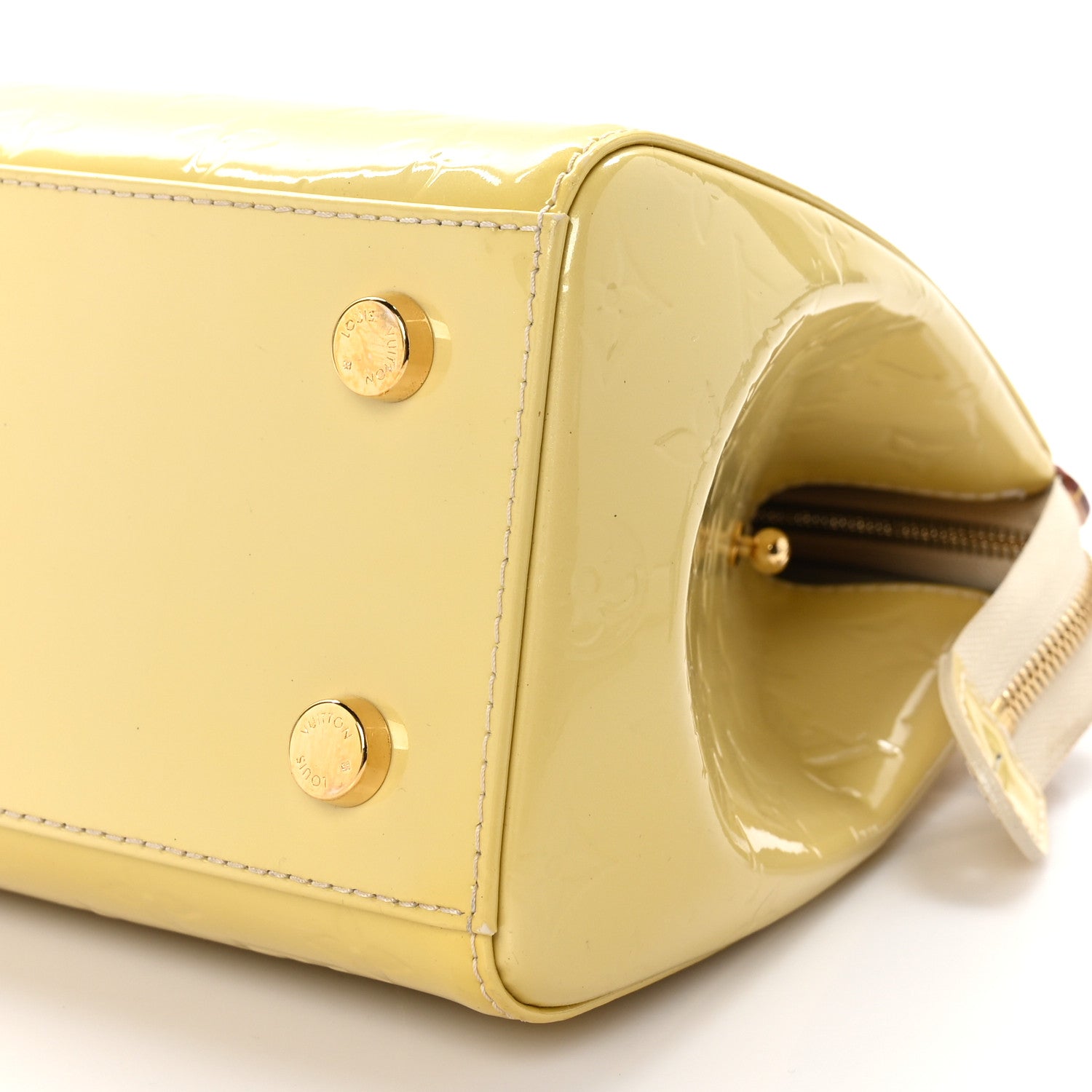 Louis Vuitton Vernis Brea MM Blanc Corail 9 of 11